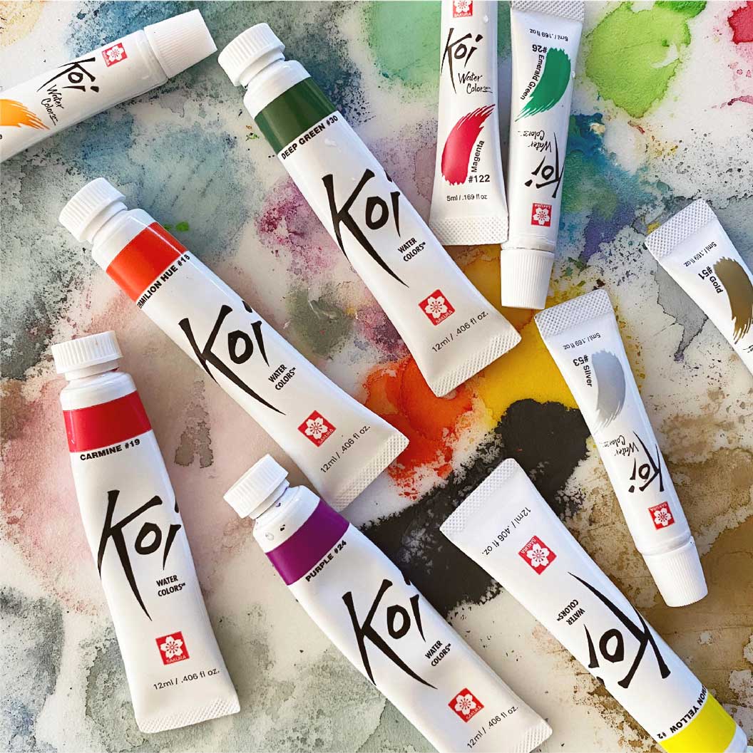 Koi Watercolors