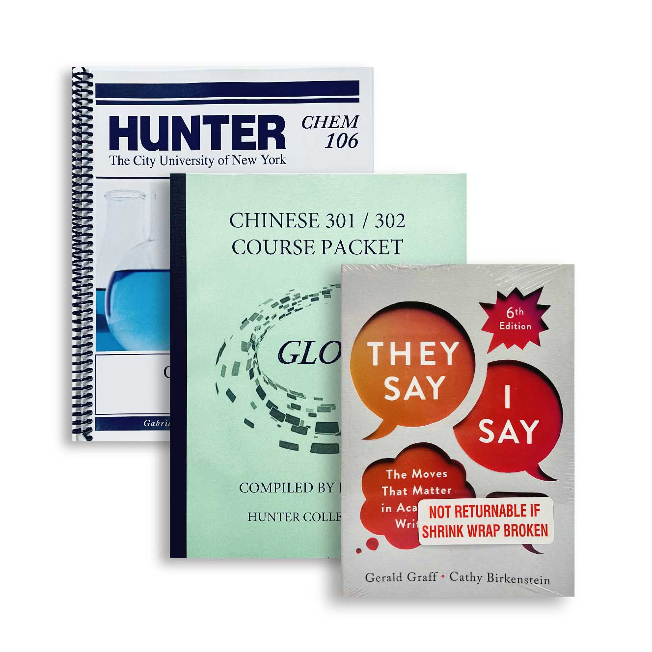 HUNTER Textbooks & Course Packs