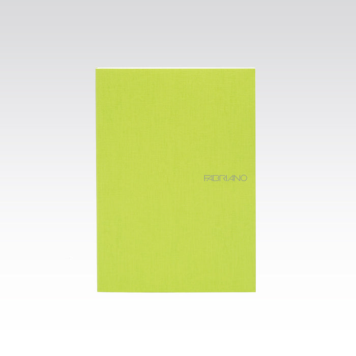 Fabriano EcoQua Dot Grid Note Pad, Small, Glue-Bound, 90 Sheets, Lime