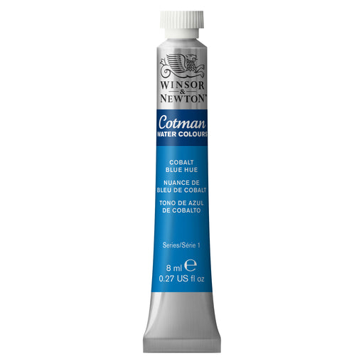 Winsor & Newton Cotman Watercolor, 8ml, Cobalt Blue Hue