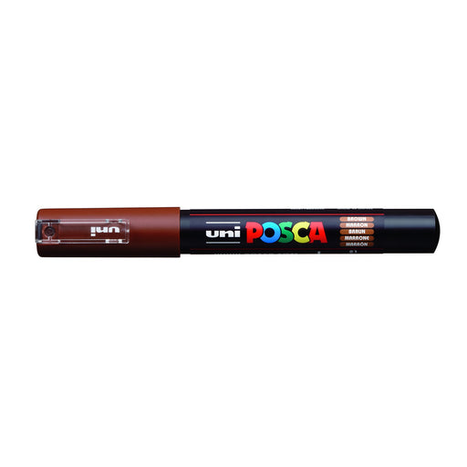 POSCA Paint Marker, PC-1M Extra Fine, Brown