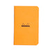 Rhodia Side Stapled Notebook, Graph, 3" x 4.75", Orange