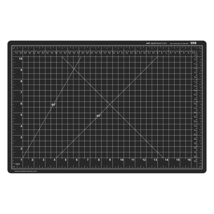 Art Alternatives Self-Healing Cutting Mat, 12" x 18", Double-Sided