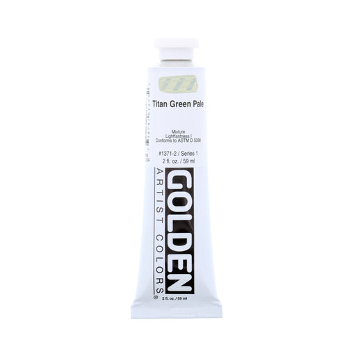 Golden Heavy Body Acrylic, 2 oz., Titan Green Pale