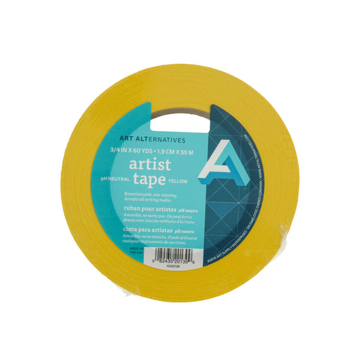 Art Alternatives Artist Tape, 3/4" x 60 yds, Yellow