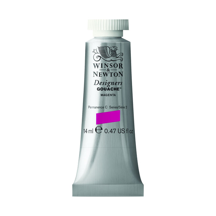 Winsor & Newton Designers Gouache Color, 14ml, Magenta