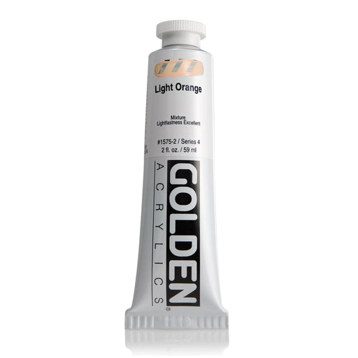 Golden Heavy Body Acrylic, 2 oz., Light Orange