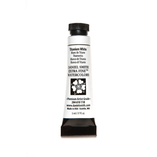 Daniel Smith Extra Fine Watercolor, 5 ml, Titanium White