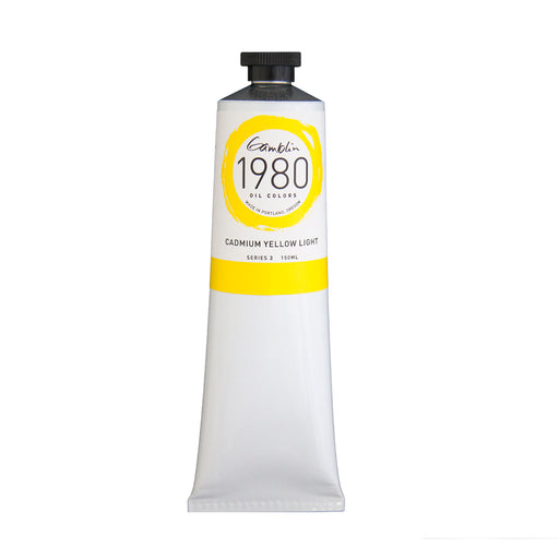 Gamblin 1980 Oil Color, 150ml, Cadmium Yellow Light