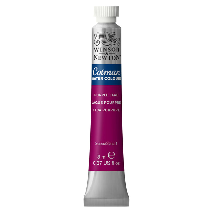 Winsor & Newton Cotman Watercolor, 8ml, Purple Lake