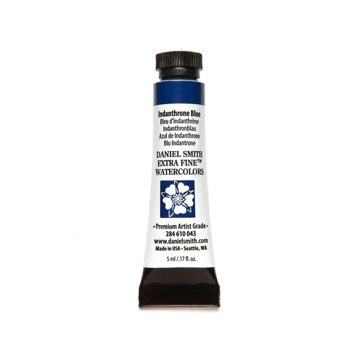 Daniel Smith Extra Fine Watercolor, 5 ml, Indanthrone Blue