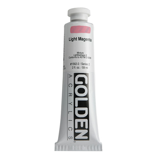 Golden Heavy Body Acrylic, 2 oz., Light Magenta