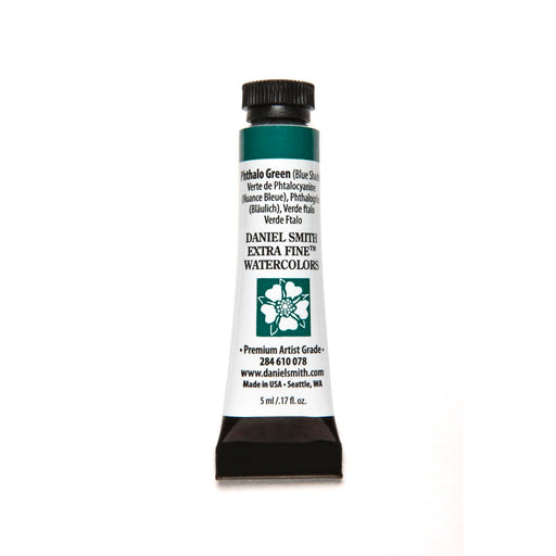 Daniel Smith Extra Fine Watercolor, 5 ml, Phthalo Green Blue Shade