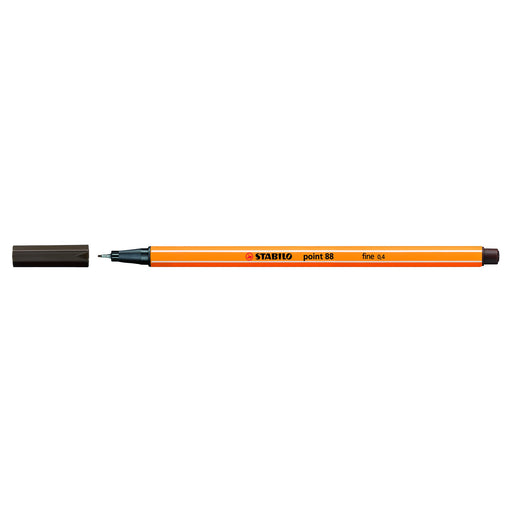 STABILO point 88 Pen, Umber