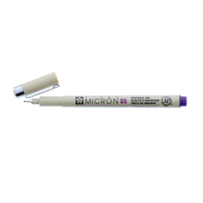 Sakura Pigma Micron Pen, .45mm, Purple 05