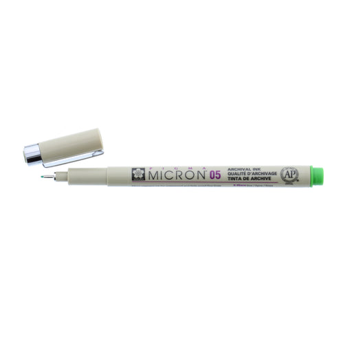 Sakura Pigma Micron Pen, .45mm, Fresh Green 05