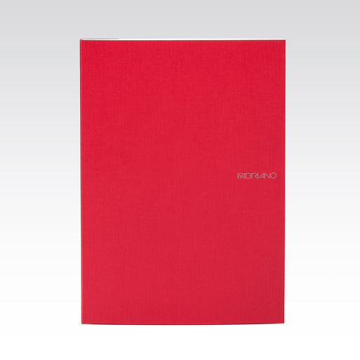 Fabriano EcoQua Dot Grid Note Pad, Large, Glue-Bound, 90 Sheets, Raspberry