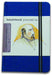 Global Art Handbook Travelogue Artist Journal, Pocket Portrait, 3.5" x 5.5", Ultramarine Blue