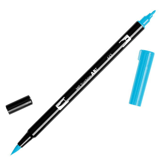 Tombow Dual Brush-Pen, Turquoise #443