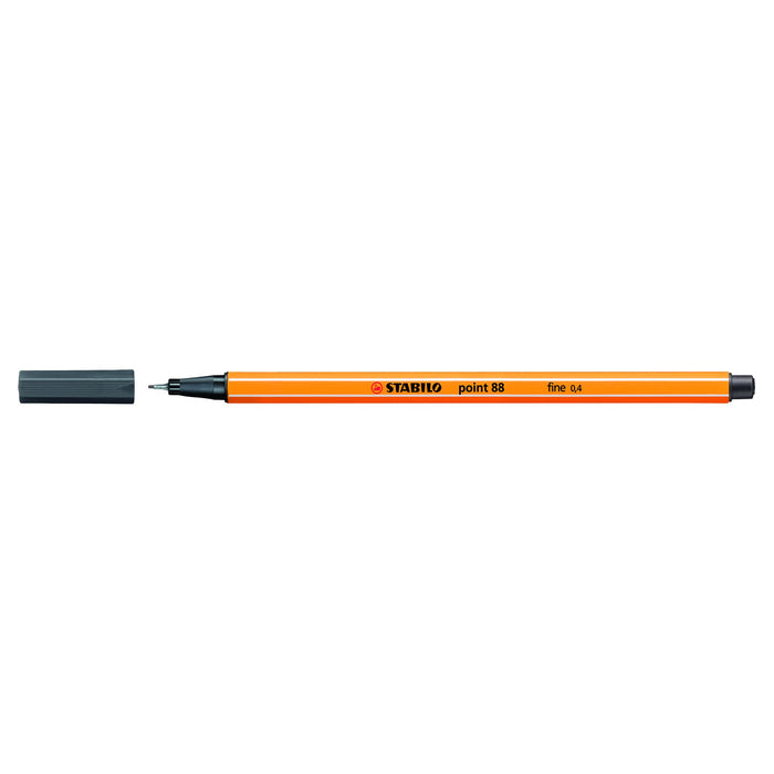 STABILO point 88 Pen, Deep Cold Grey