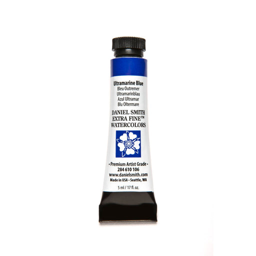 Daniel Smith Extra Fine Watercolor, 5 ml, Ultramarine Blue