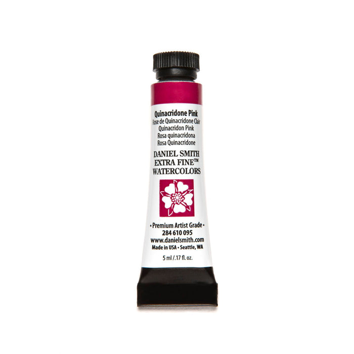 Daniel Smith Extra Fine Watercolor, 5 ml, Quinacridone Pink