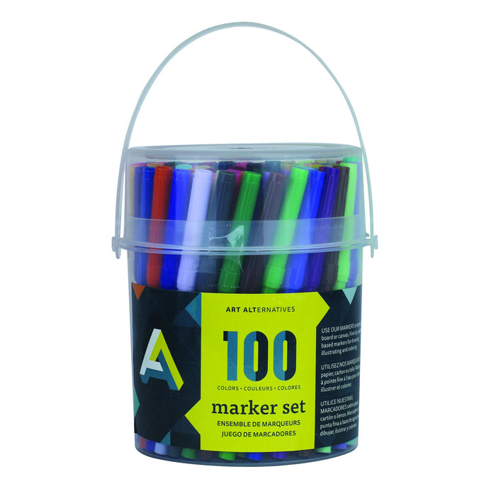 Art Alternatives Marker Set, 100-Colors