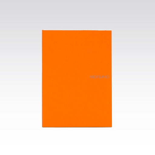 Fabriano EcoQua Dot Grid Note Pad, Small, Glue-Bound, 90 Sheets, Orange