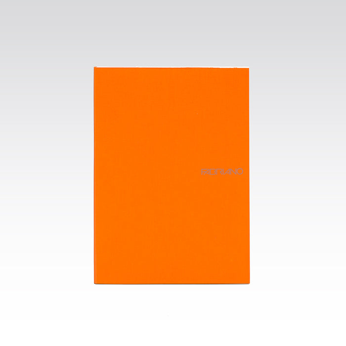 Fabriano EcoQua Dot Grid Note Pad, Small, Glue-Bound, 90 Sheets, Orange