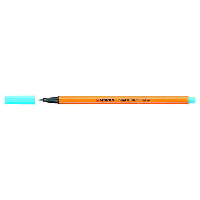 STABILO point 88 Pen, Neon Blue