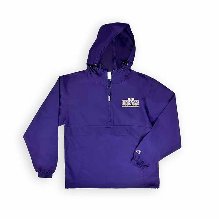 Champion Purple Windbreaker Jacket w Hunter Logo