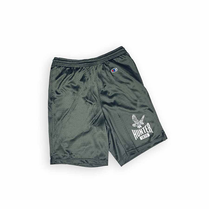 Champion Mesh Charcoal/Granite Shorts w/Hunter Logo