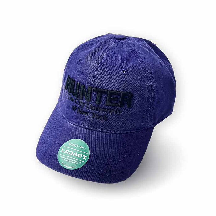 Legacy Purple & Black Baseball Cap w/Hunter Logo