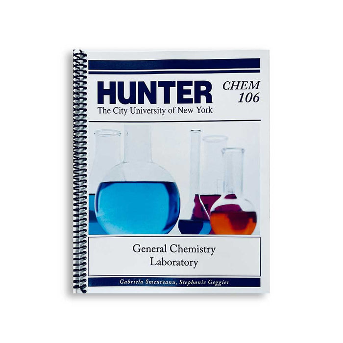 Chem 106 - General Chemistry Lab