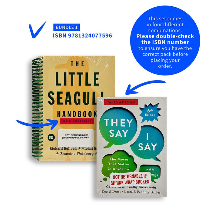 They Say I Say + Little Seagull Bundle