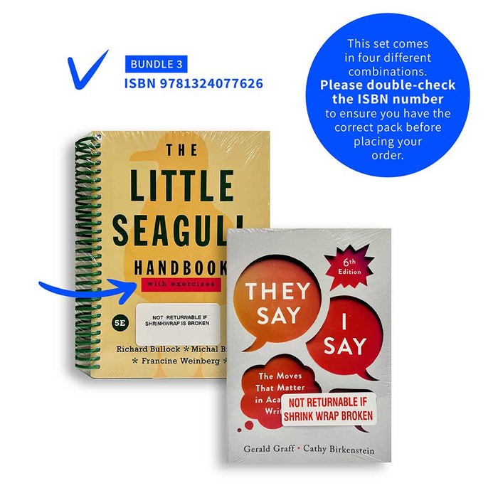 They Say I Say + Little Seagull Bundle