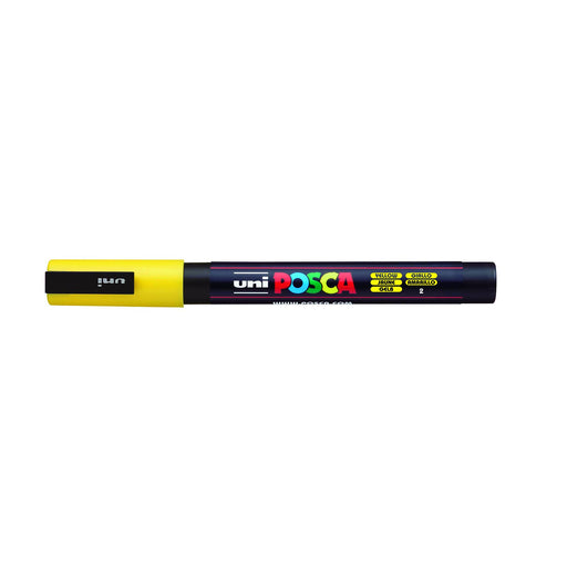 POSCA Paint Marker, PC-3M Fine Bullet, Yellow