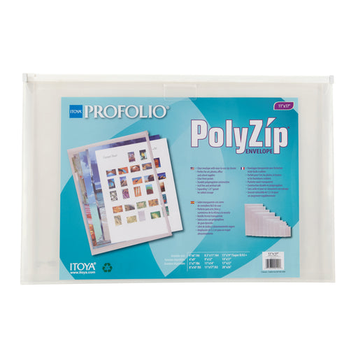 Itoya Art Profolio PolyZip Envelope, 11" x 17"