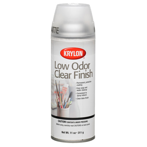 Krylon Low Odor Clear Coating, 11 oz., Matte