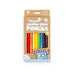 Micador Jr. ColouRush Jumbo Pencils, 10-Colors