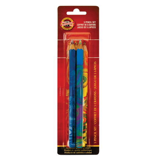 Koh-I-Noor Magic FX Pencil Set, 5-Colors