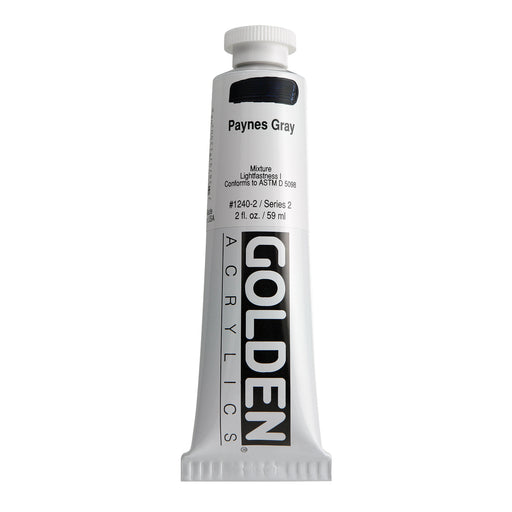 Golden Heavy Body Acrylic, 2 oz., Paynes Gray