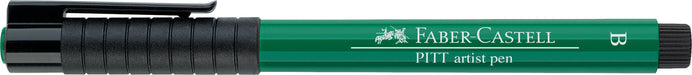 Faber-Castell PITT Artist Brush Pen, Dark Pthalo Green