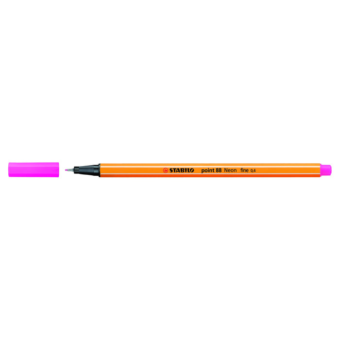 STABILO point 88 Pen, Neon Pink