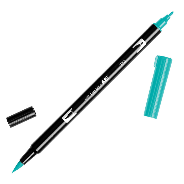 Tombow Dual Brush-Pen, Sea Blue #373