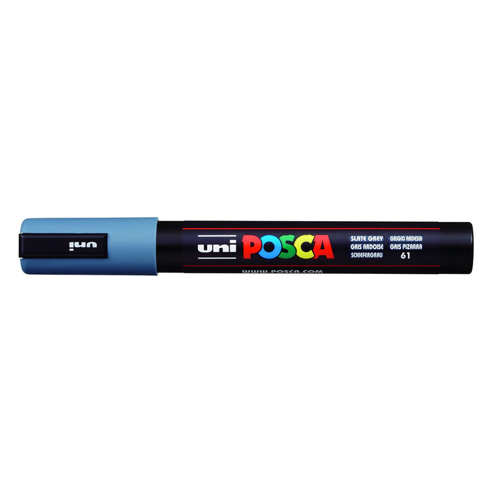 POSCA Paint Marker, PC-5M Medium Bullet, Slate Grey