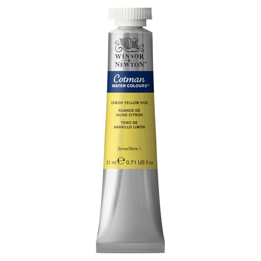 Winsor & Newton Cotman Watercolor, 21ml, Lemon Yellow