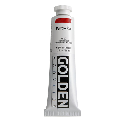 Golden® Heavy Body Acrylic, 2 oz., Pyrrole Red