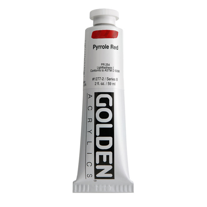 Golden® Heavy Body Acrylic, 2 oz., Pyrrole Red