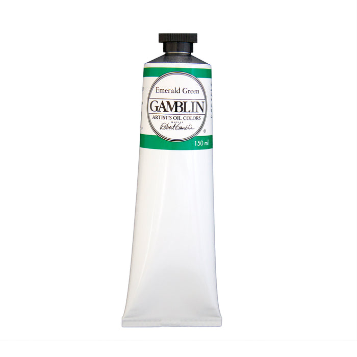 Gamblin Artist Grade Oil Color, 150ml, Emerald Green